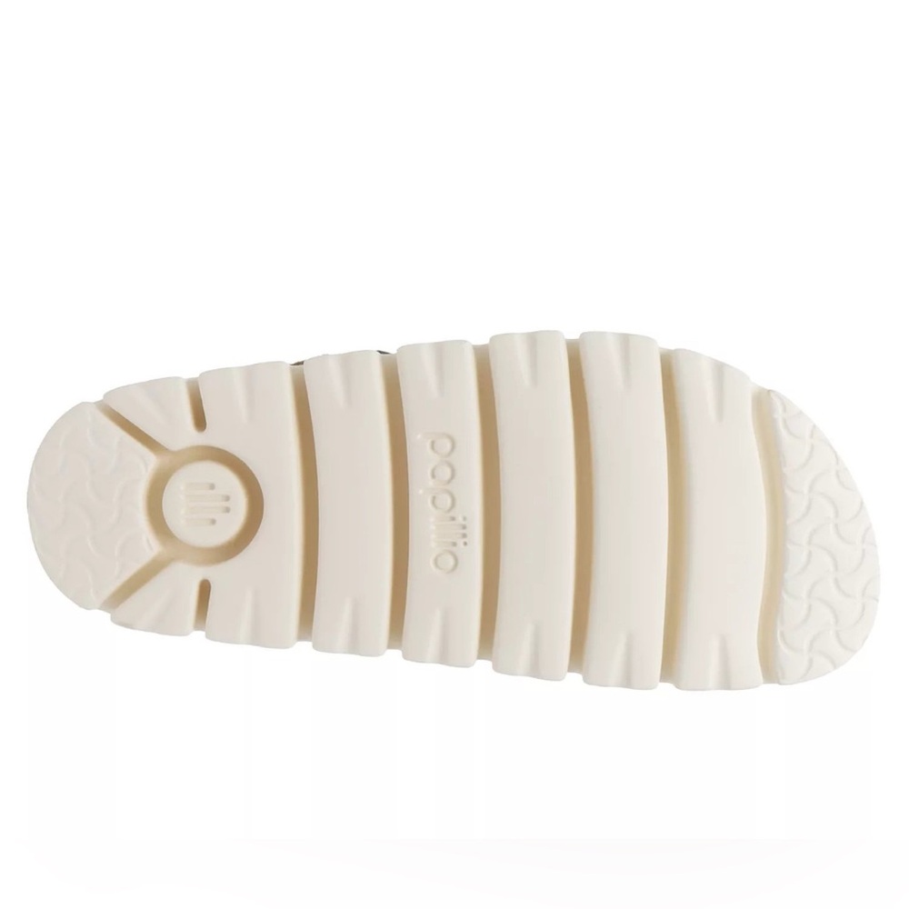 Papillio Women's Tan Suede Clogs - Picture 3 of 7